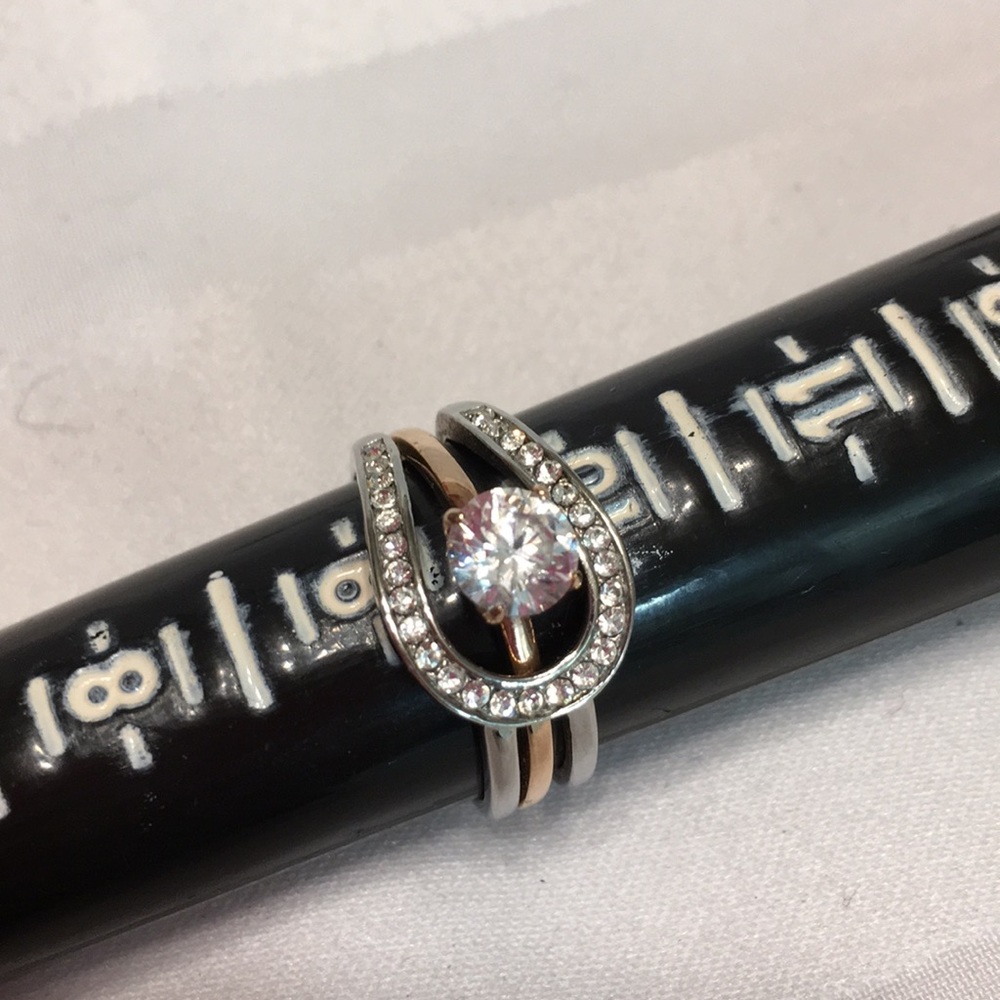 Stainless Steel Ring, size 9.5